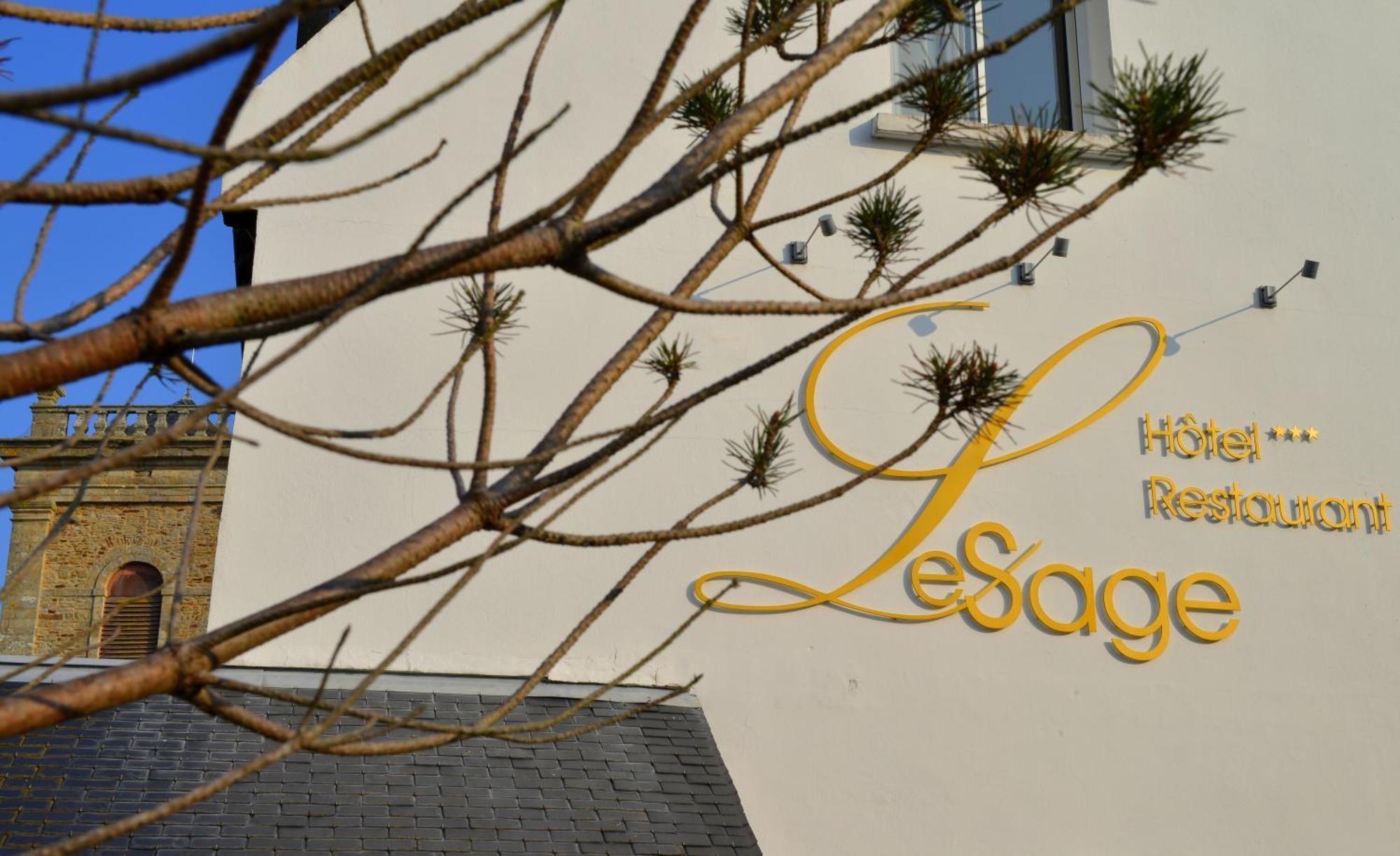 Hotel Restaurant Lesage Sarzeau Buitenkant foto